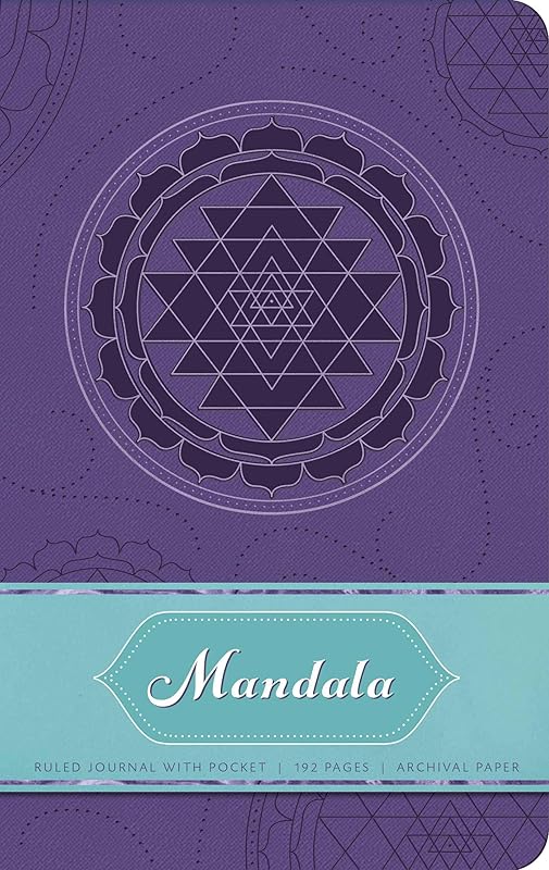 Mandala Hardcover Ruled Journal by Insight Editions