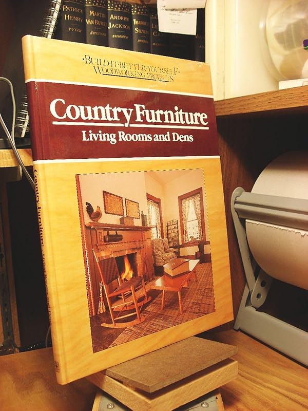 Country furniture: Living rooms and dens (Build-it-better-yourself woodworking projects) by Nick Engler