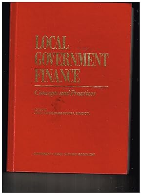 Local Government Finance Concepts and Practices