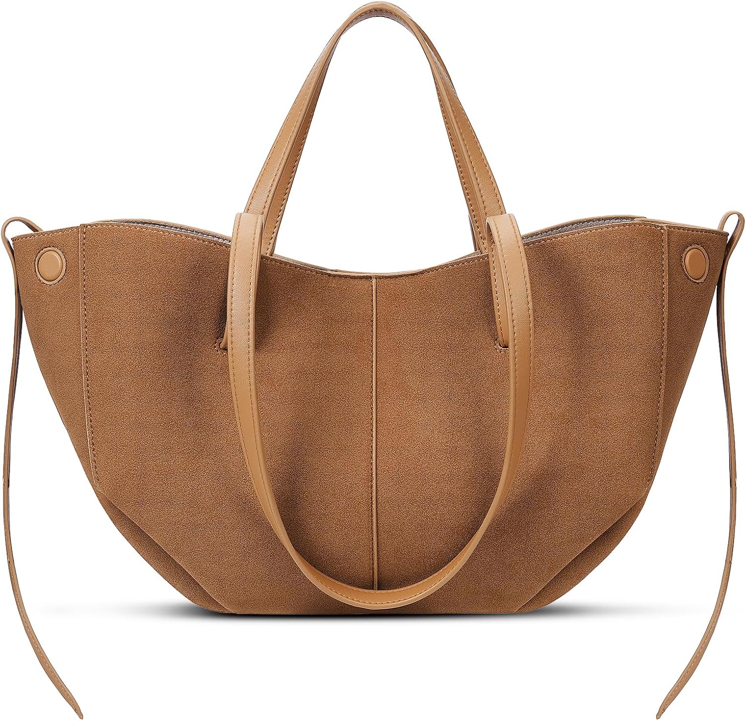 thumbnail image 1 of Bolso de trabajo Juoxeepy, bolso de mano de piel sintética para mujer, moderno bolso de mano, bolso de hombro de otoño con cierre magnético, 1 of 5