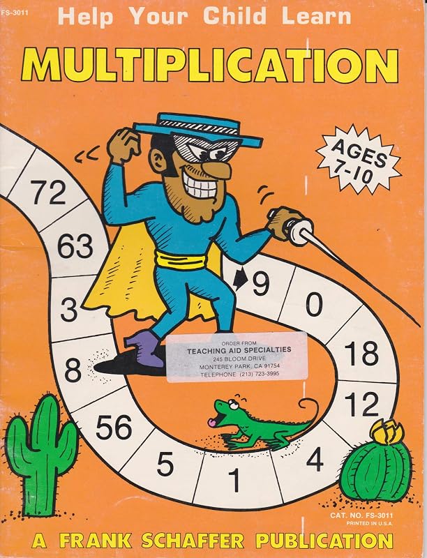Multiplication (3-5) by Frank Schaffer Publications