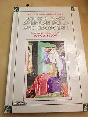 Modern Black American Poets and Dramatists (Writers of English)