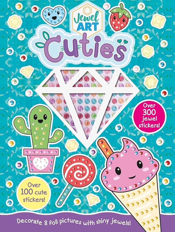Jewel Art Cuties (Jewel Art Books) by Connie Isaacs