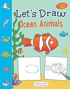 Let's Draw Ocean Animals