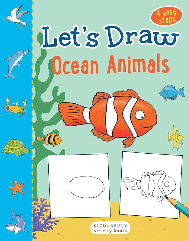 Let's Draw Ocean Animals by unknown author