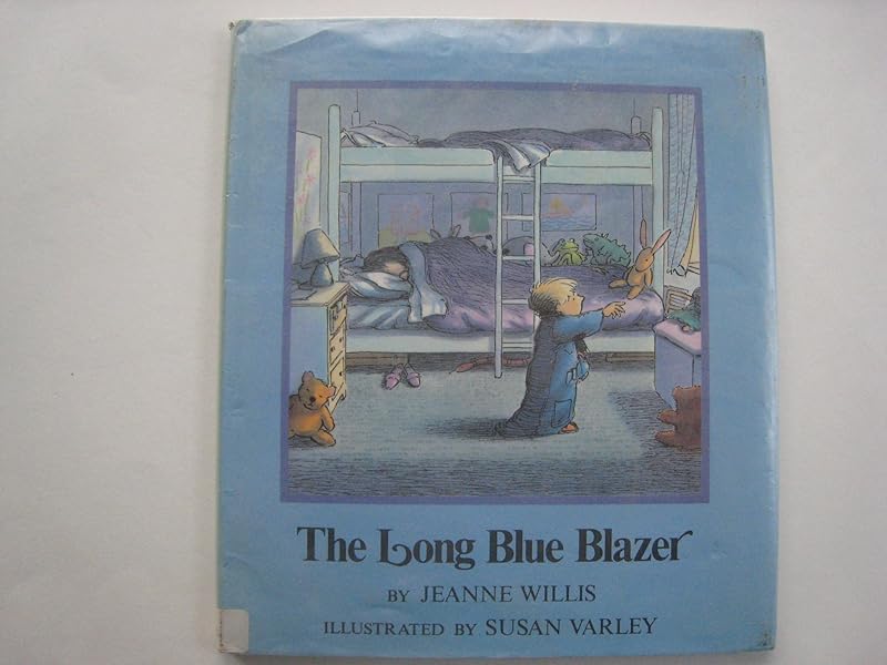 The Long Blue Blazer by Jeanne Willis