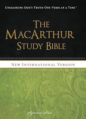 NIV, The MacArthur Study Bible, Hardcover: Holy Bible, New International Version (Signature)