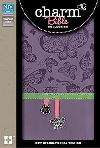 NIV, Charm Bible Collection, Leathersoft, Purple