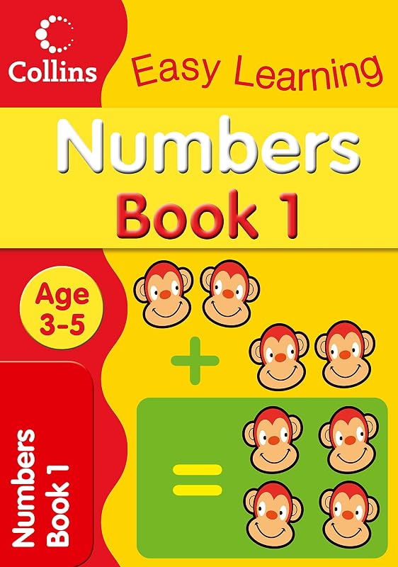 Numbers Age 3-5: Book 1 (Collins Easy Learning Age 3-5) by HarperCollins UK (2008) Paperback by HarperCollins UK