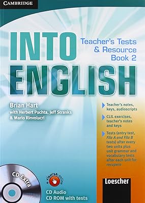 Into English Level 2 Teacher's Test and Resource Book with CD Extra Italian Edition (English in Mind)
