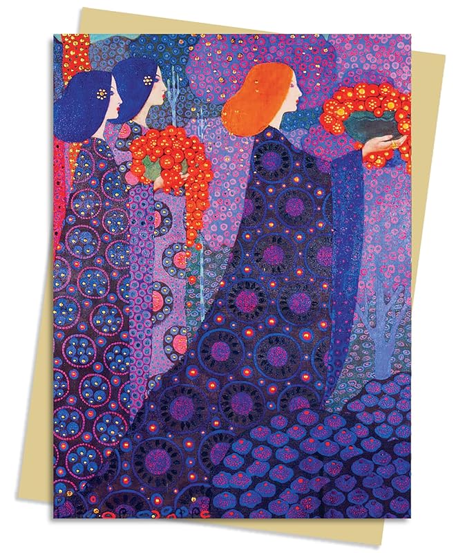 Vittorio Zecchin: Princesses from A Thousand and One Nights Greeting Card Pack: Pack of 6 (Greeting Cards) by Flame Tree Studio