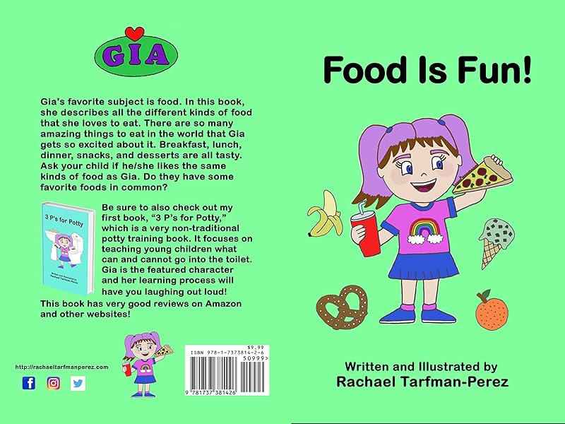 Food is Fun! (Gia Toddler-Preschool Series) by Rachael Tarfman-Perez