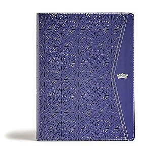 CSB Tony Evans Study Bible, Purple LeatherTouch, Black Letter, Study Notes and Commentary, Articles, Videos, Charts, Easy-to-Read Bible Serif Type by Tony Evans