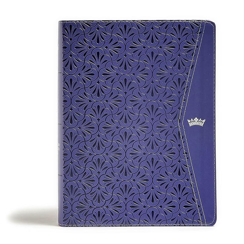 CSB Tony Evans Study Bible, Purple LeatherTouch, Black Letter, Study Notes and Commentary, Articles, Videos, Charts, Easy-to-Read Bible Serif Type by Tony Evans