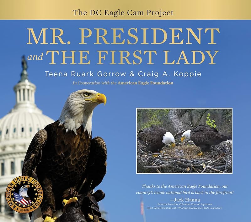 Mr. President and The First Lady: The DC Eagle Cam Project by Teena Ruark Gorrow