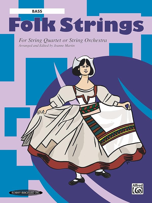 Folk Strings : For String Quartet or String Orchestra by Joanne Martin