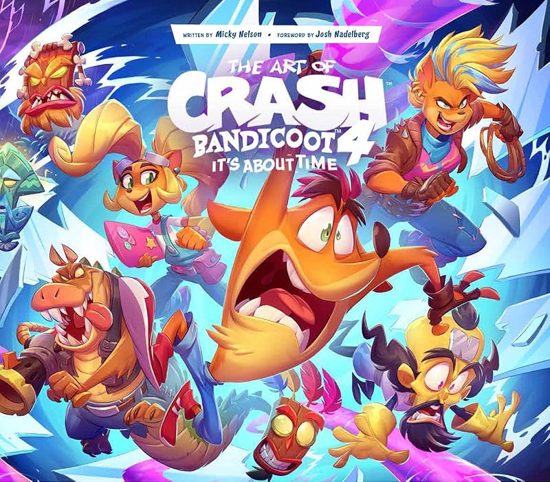 The Art of Crash Bandicoot 4: It's About Time by Micky Neilson