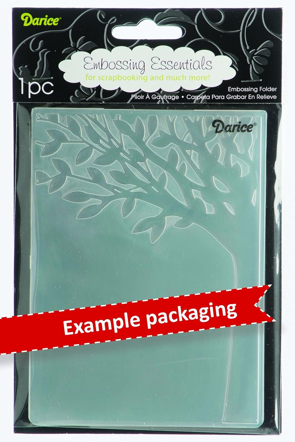 

Darice Embossing Folder, 4.25 by 5.75-Inch, Large Petals