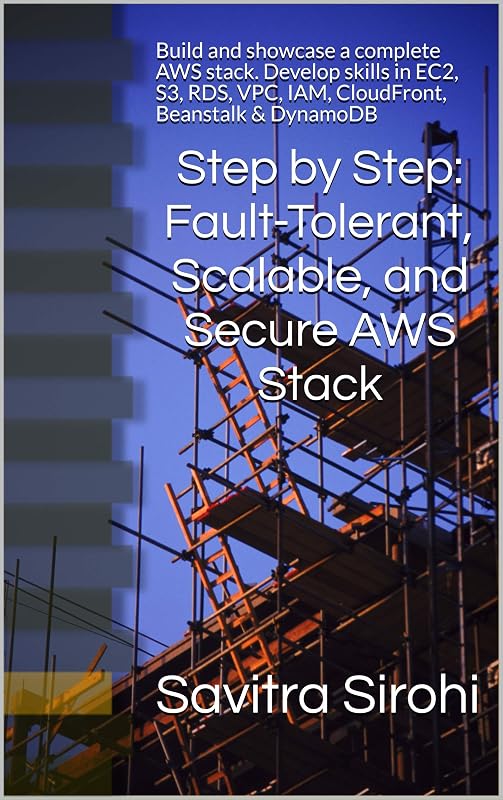 Step by Step: Fault-Tolerant, Scalable, and Secure AWS Stack: Build and showcase a complete AWS stack. Develop skills in EC2, S3, RDS, VPC, IAM, CloudFront, Beanstalk & DynamoDB by Savitra Sirohi