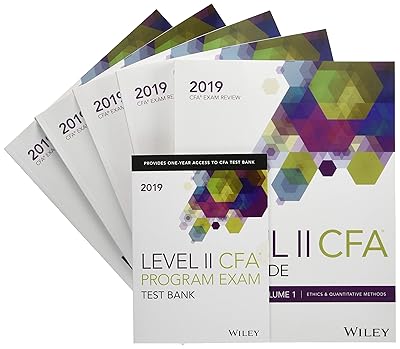 Wiley Study Guide + Test Bank for 2019 Level II CFA Exam