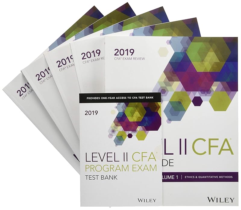 Wiley Study Guide + Test Bank for 2019 Level II CFA Exam by Wiley