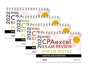 Wiley's CPA 2022 Focus Notes: Complete Set