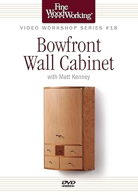 Fine Woodworking Video Workshop Series - Bowfront Wall Cabinet (Video Workshop, 18)