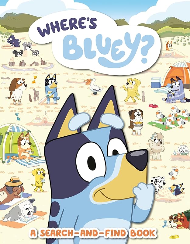 Where's Bluey?: A Search-and-Find Book by Penguin Young Readers Licenses