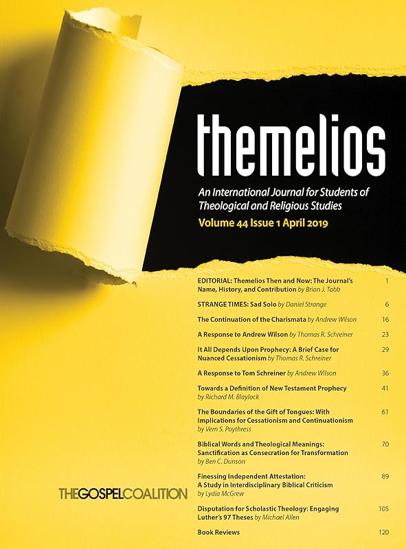 Themelios, Volume 44, Issue 1 by D. A. Carson