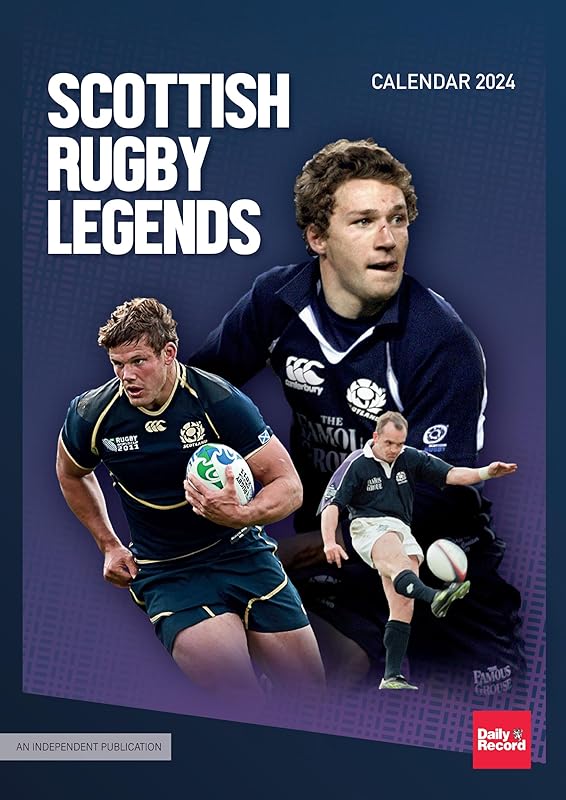 The Official Scottish Rugby Calendar 2022 by Scottish Rugby