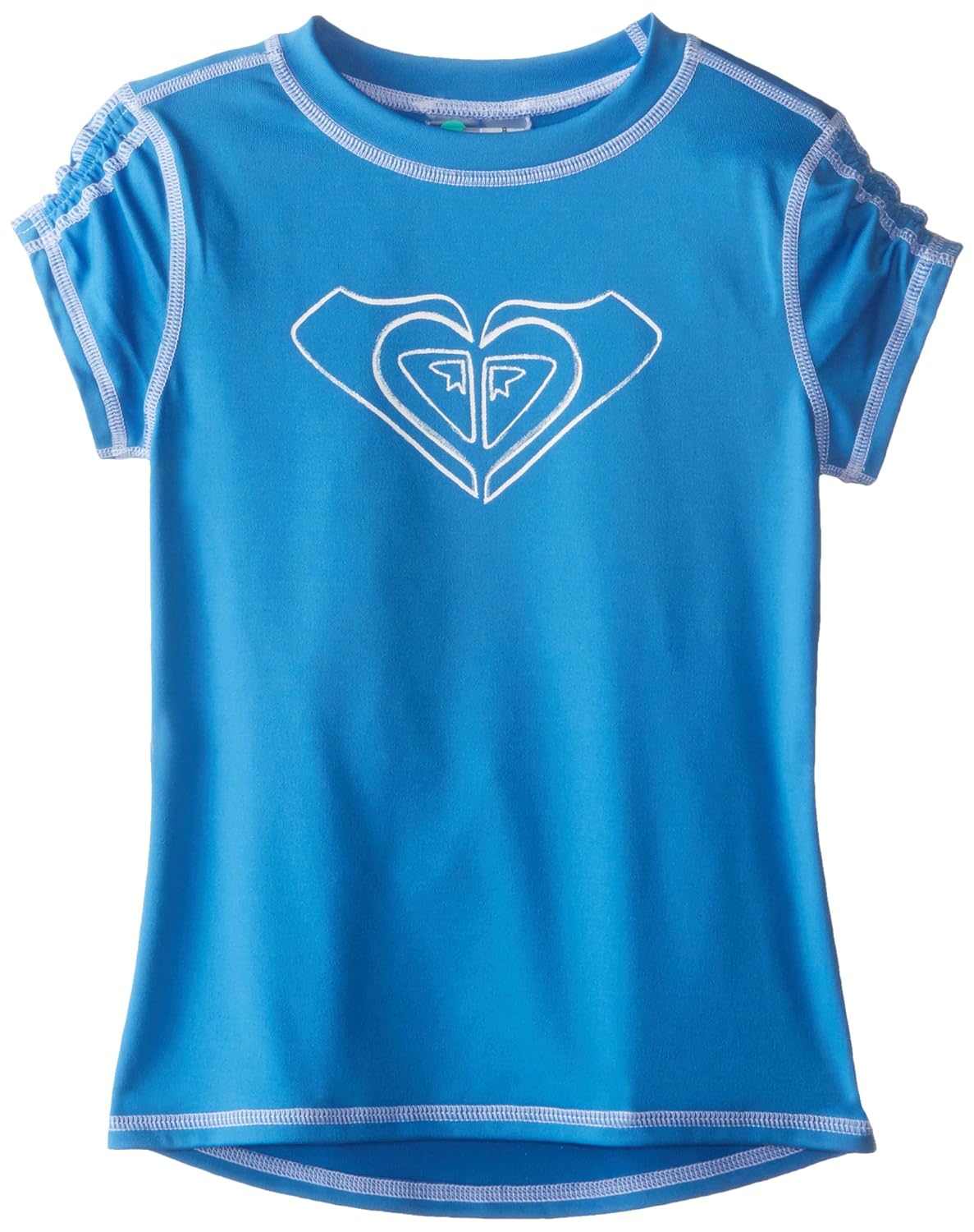 

Roxy Big Girls' Classic Short Sleeve Logo Rashguard