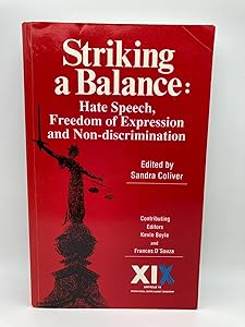 Striking a Balance: Hate Speech, Freedom of Expression, and Non-Discrimination by Article 19