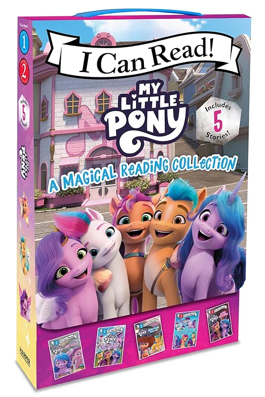 My Little Pony: A Magical Reading Collection 5-Book Box Set: Ponies Unite, Izzy Does It, Meet the Ponies of Maritime Bay, Cutie Mark Mix-Up, A New Adventure (I Can Read Level 1) by Hasbro