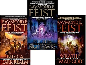 Darkwar Saga: Flight of the Nighthawks, Into a Dark Realm, Wrath of a Mad God (3 Volumes)