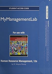 Human Resource Management: Mymanagementlab Student Access Code