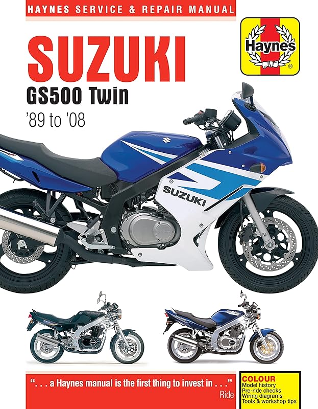 Suzuki GS500 Twin 1989-2008 (Haynes Service & Repair Manual) by John Haynes