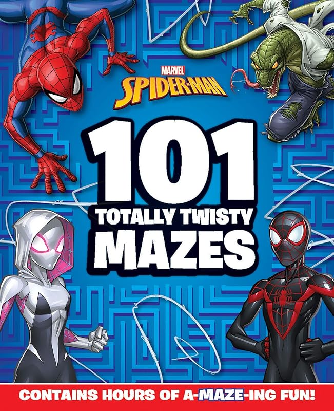 Spider-Man: 101 Totally Twisty Mazes (Marvel) by unknown author