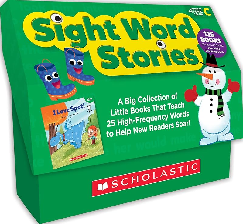 Sight Word Stories: Level C (Classroom Set): Leveled Books That Teach 25 Sight Words to Help New Readers Soar by Liza Charlesworth