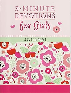 3-Minute Devotions for Girls Journal