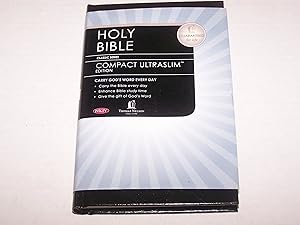 Holy Bible: New King James Version Compact UltraSlim Black Hardcover