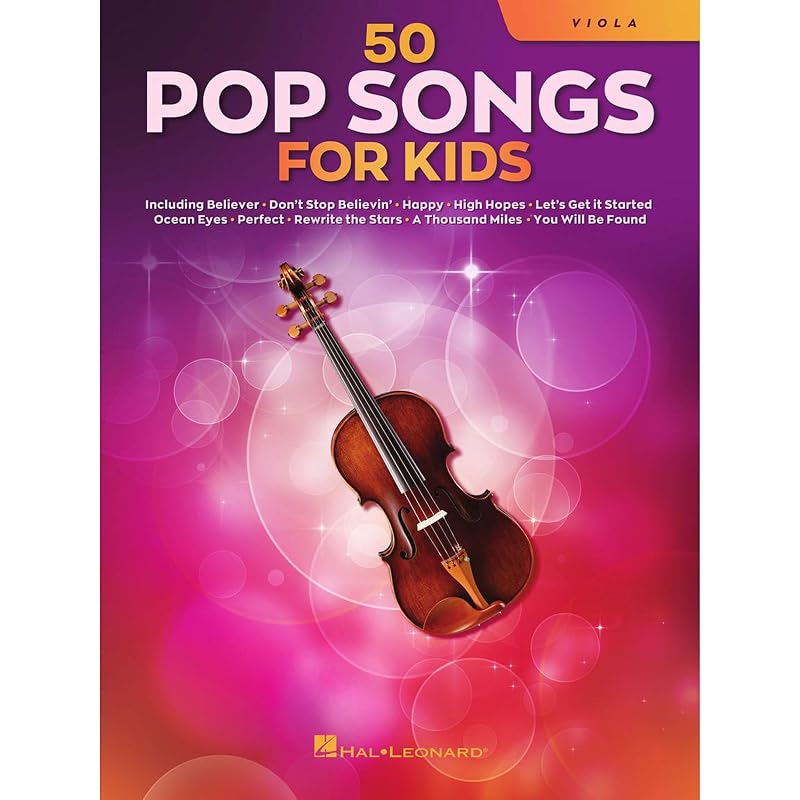 50 Pop Songs for Kids for Viola by Various