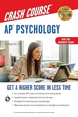 AP® Psychology Crash Course, Book + Online: Get a Higher Score in Less Time (Advanced Placement (AP) Crash Course)