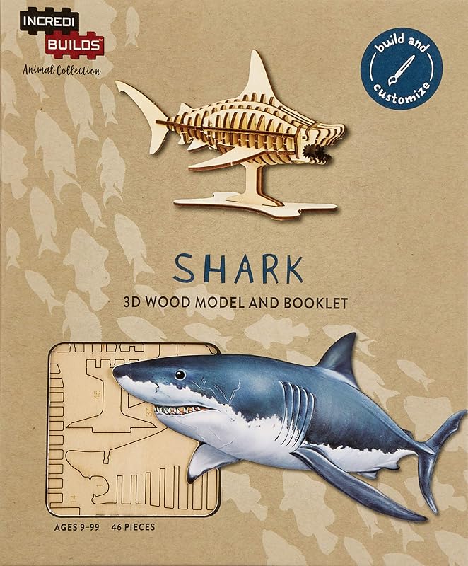 IncrediBuilds Animal Collection: Shark by Insight Editions