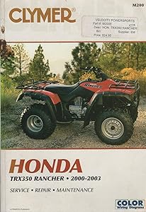 Honda Trx350 Rancher 2000-2003 (Atv)