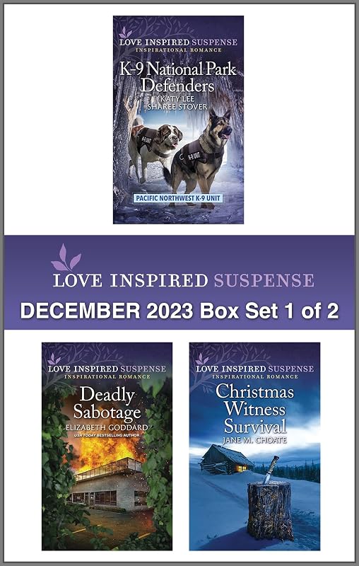 Love Inspired Suspense December 2023 - Box Set 1 of 2 by Katy Lee