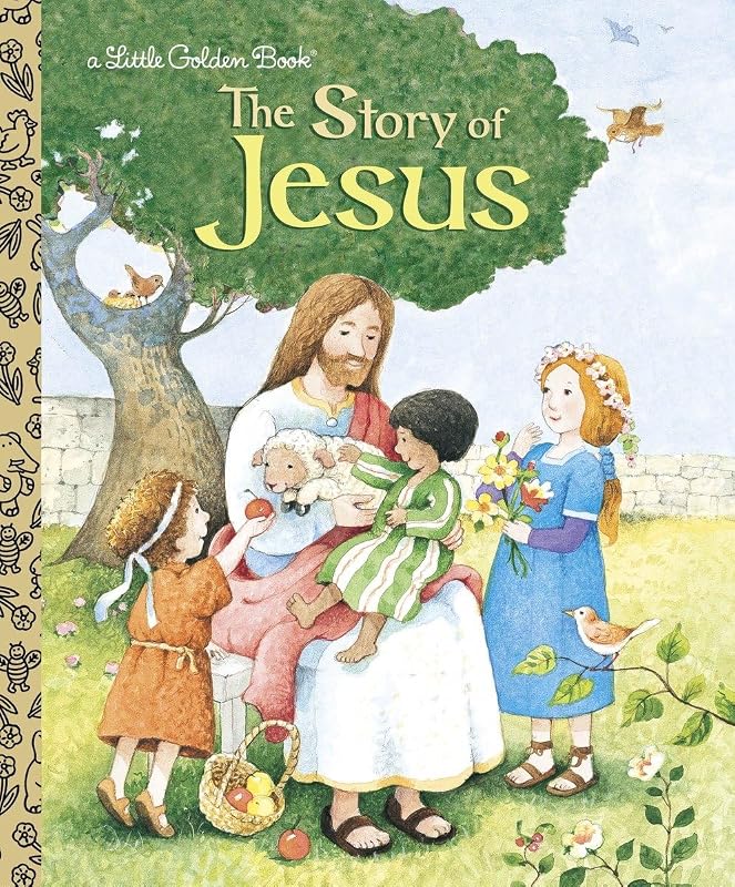 The Story of Jesus: A Christian Book for Kids (Little Golden Book) by Jane Werner Watson