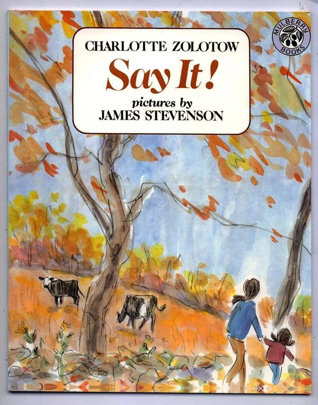 Say It! by Charlotte Zolotow