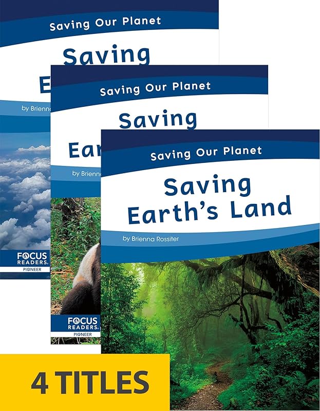 Saving Our Planet (Set of 4) by Brienna Rossiter