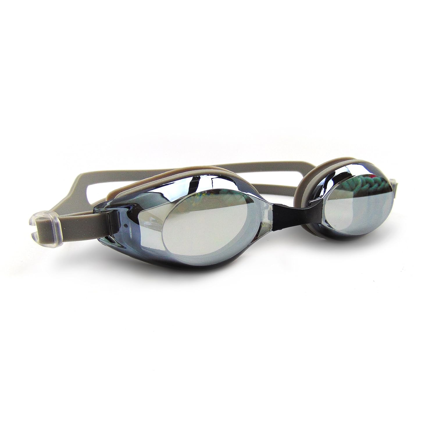 

Swimtastic Rec-X Swimming Goggles - Interchangeable Nose Pieces For Comfort Fit - Anti-Fog Polycarbonate Lens With UV Protection - Molded Double Head Strap - Silicone Material For Exceptional Seal - Designed With The Recreational Swimmer In Mind