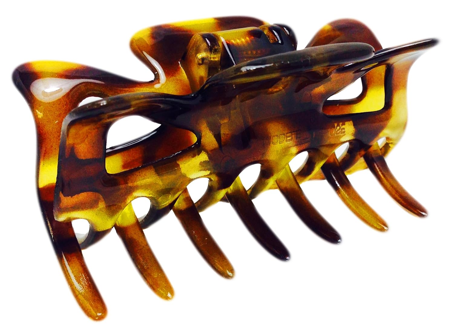 

Parcelona French Safari Medium 3 Inch Celluloid Jaw Claw Hair Clip Clutcher